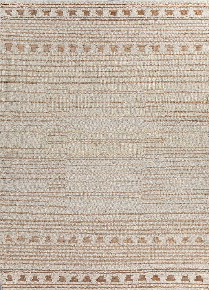 Wollteppich - 270 x 180 cm - creme