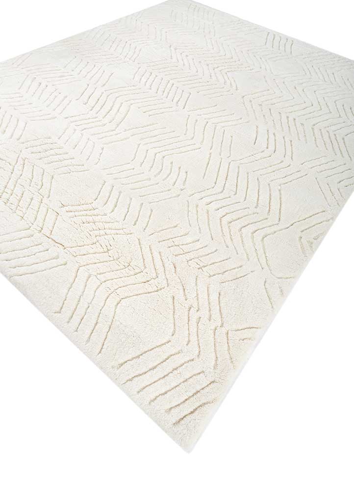 Wollteppich - 300 x 240 cm - creme