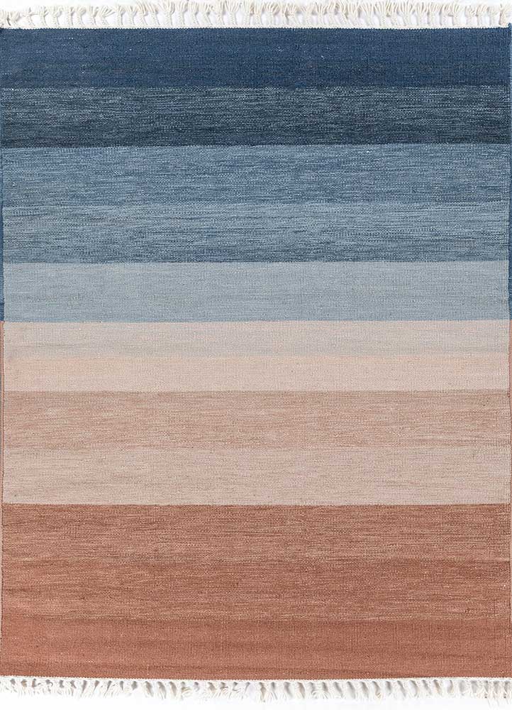 Wollteppich - 240 x 150 cm - orange