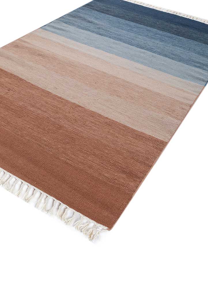 Wollteppich - 240 x 150 cm - orange