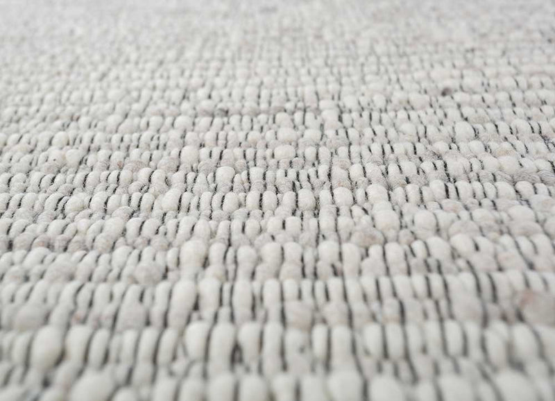 Wollteppich - 240 x 170 cm - creme