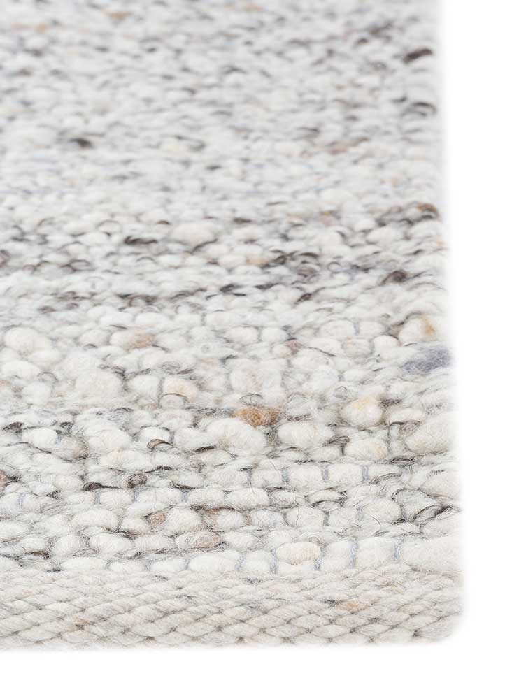 Wollteppich - 240 x 170 cm - creme