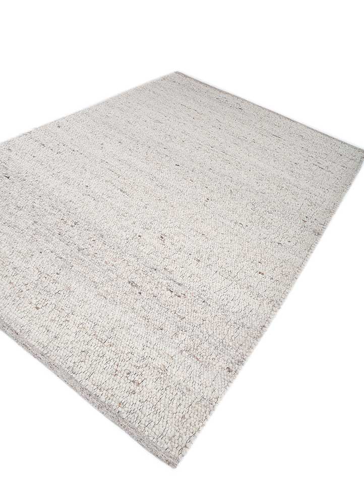 Wollteppich - 240 x 180 cm - creme
