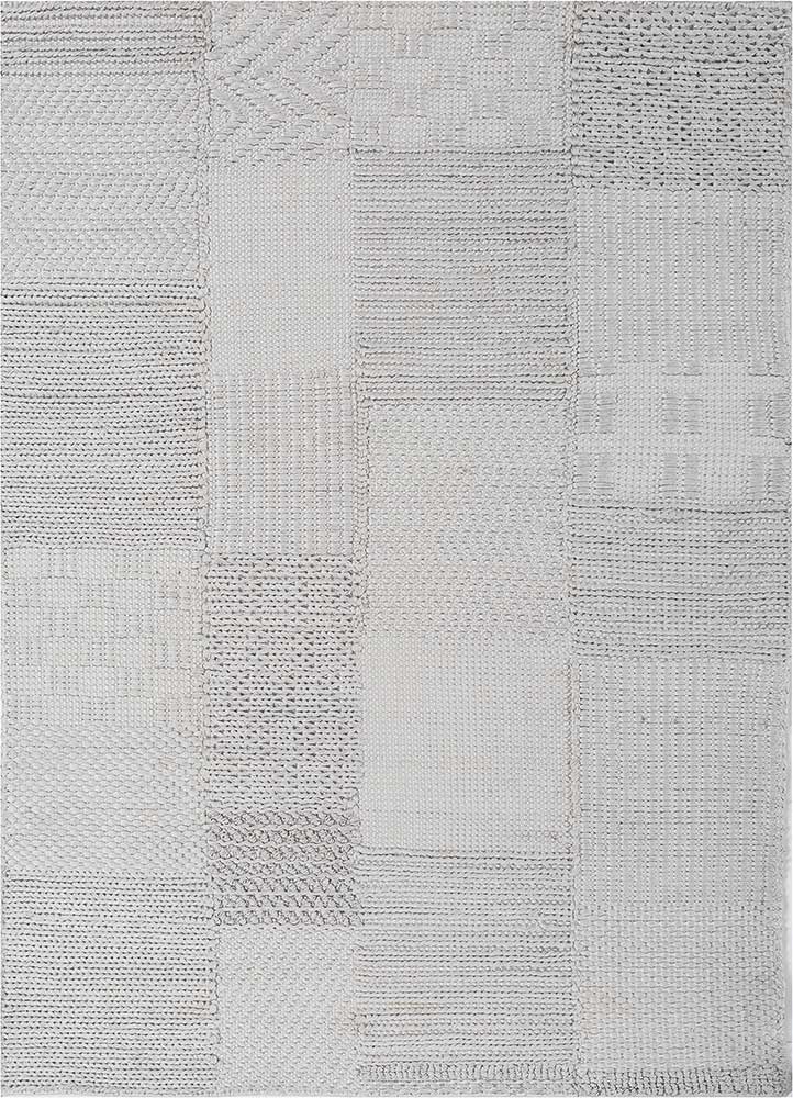 Teppich - 150 x 90 cm - hellgrau