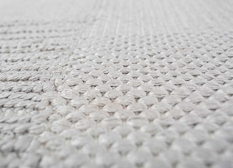 Teppich - 150 x 90 cm - hellgrau