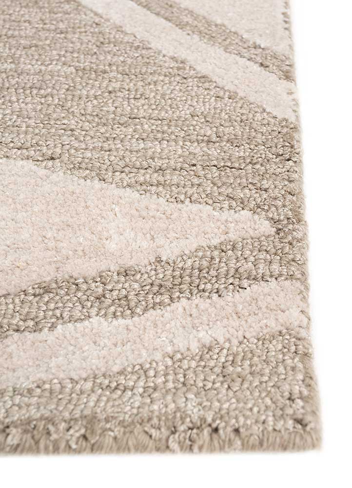 Wollteppich - 270 x 180 cm - hellbeige