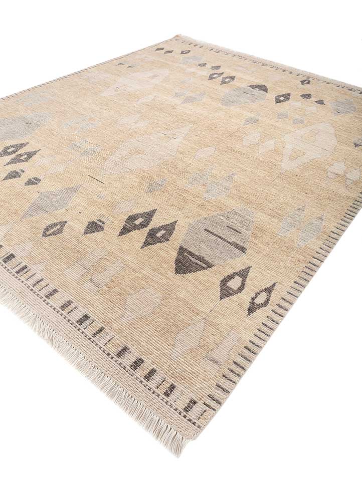Wollteppich - 300 x 240 cm - beige