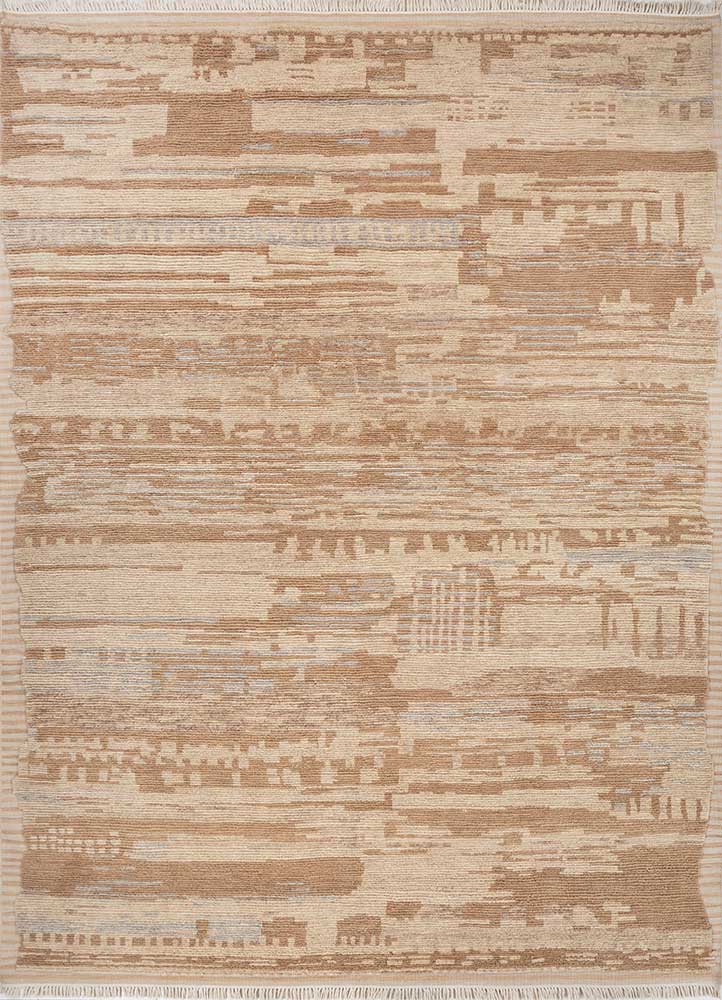 Wollteppich - 300 x 240 cm - beige