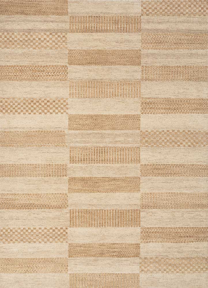 Wollteppich - 270 x 180 cm - gold