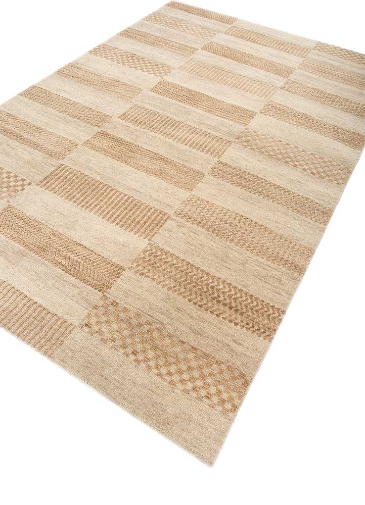Wollteppich - 270 x 180 cm - gold