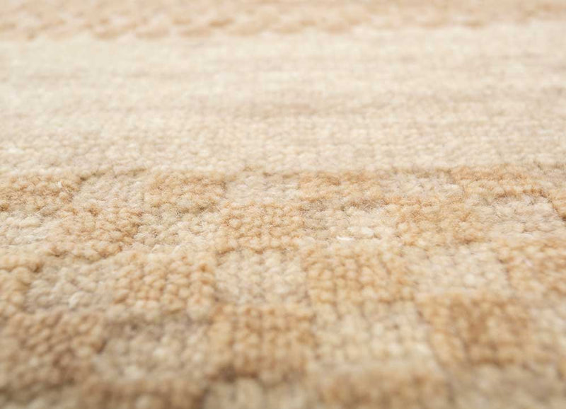 Wollteppich - 270 x 180 cm - gold