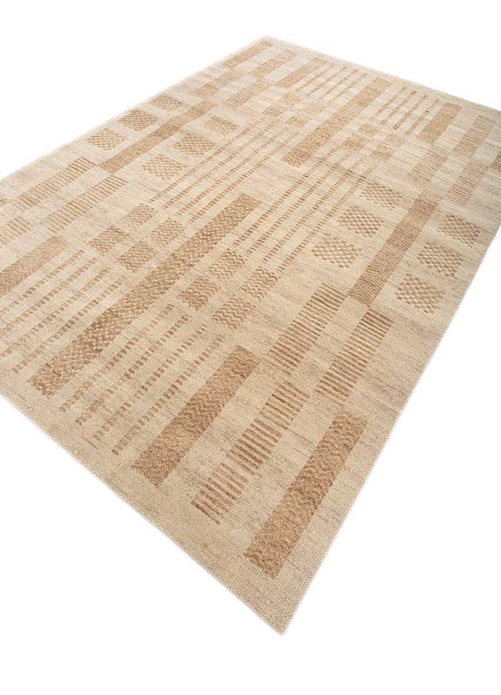 Wollteppich - 270 x 180 cm - gold