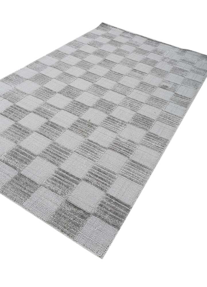 Teppich - 120 x 90 cm - hellgrau