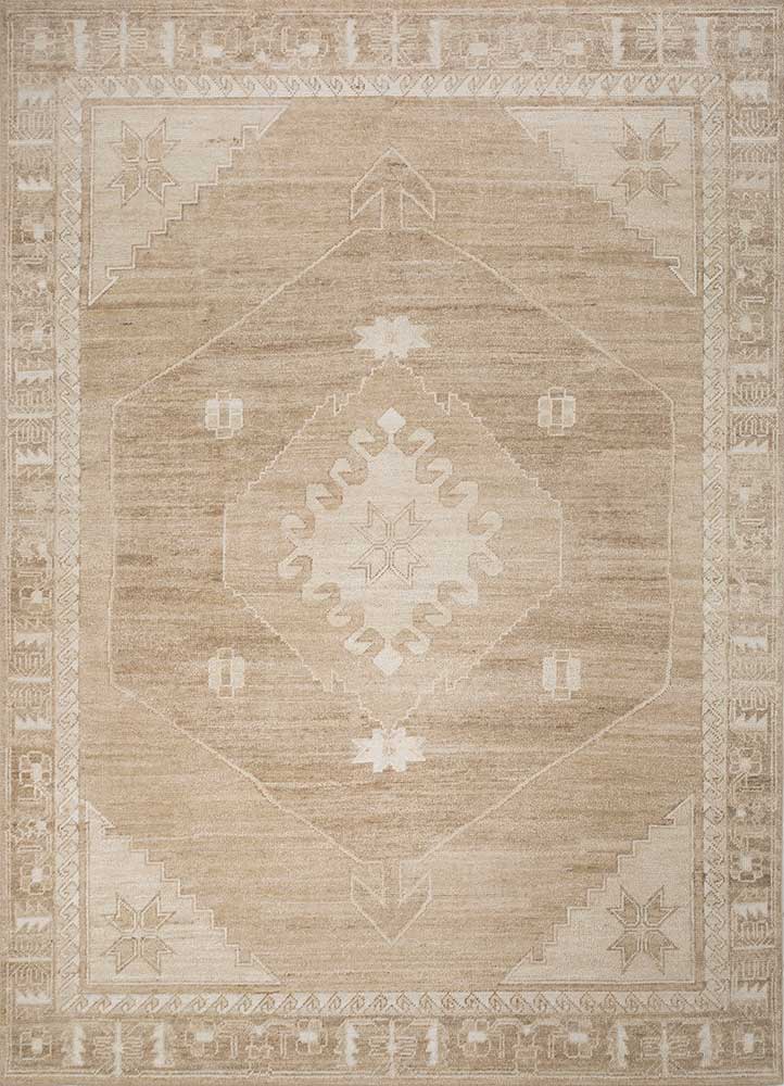 Wollteppich - 300 x 240 cm - beige