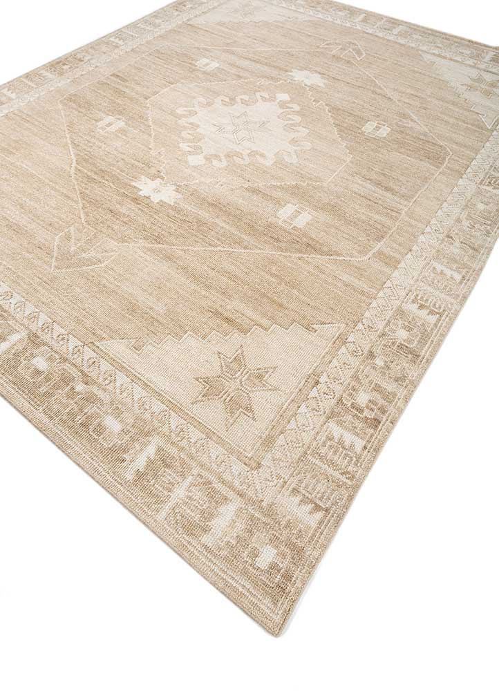 Wollteppich - 300 x 240 cm - beige