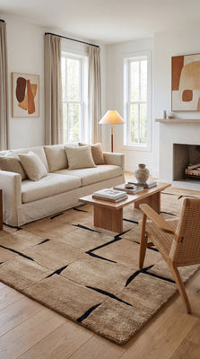 Designer Teppich - LunarLuxe - rechteckig