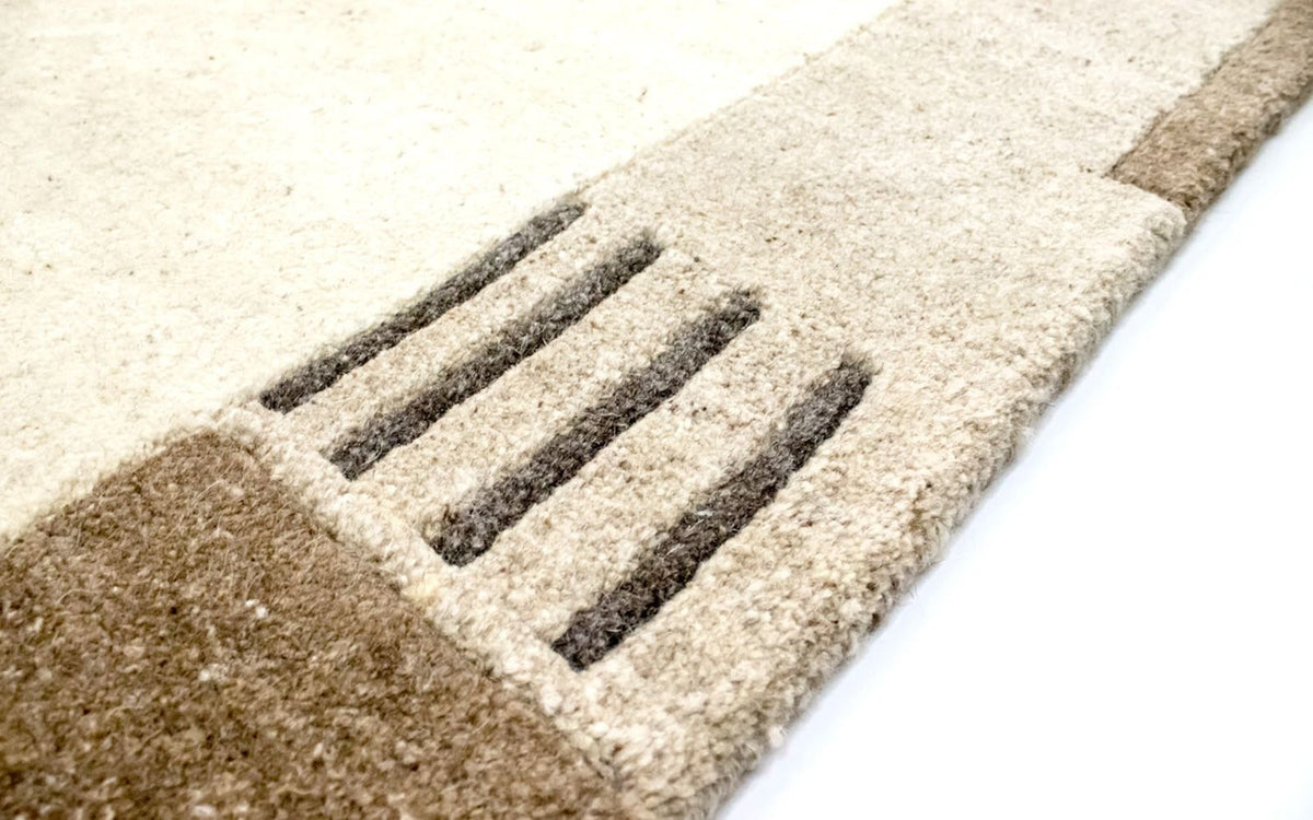 Nepal Teppich 174 x 122 cm - beige