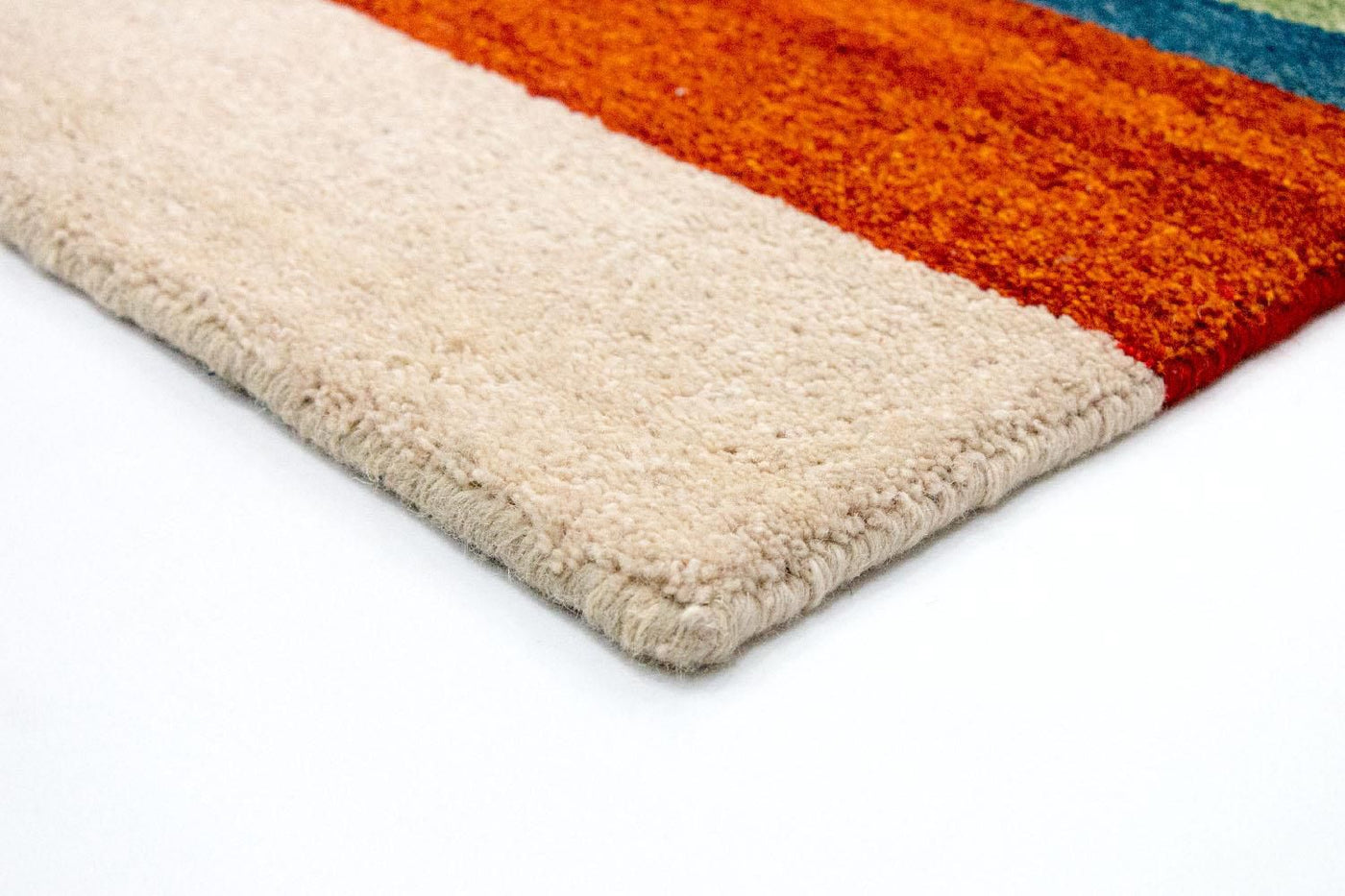 Gabbeh Teppich - Indus 196 x 139 cm - bunt