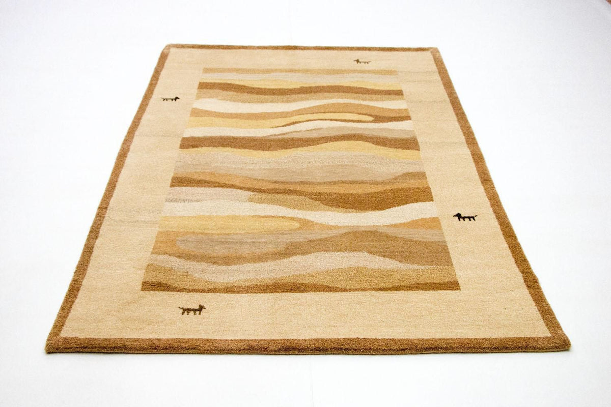 Gabbeh Teppich - Indus 203 x 140 cm - mehrfarbig