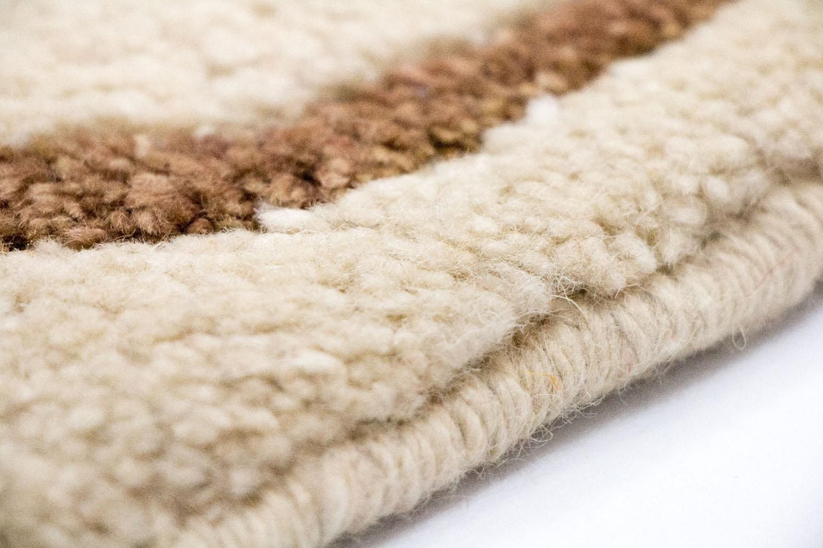 Gabbeh Teppich - Indus 228 x 155 cm - beige