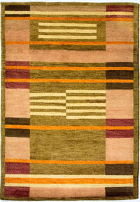 Gabbeh Teppich - Indus 200 x 140 cm - mehrfarbig