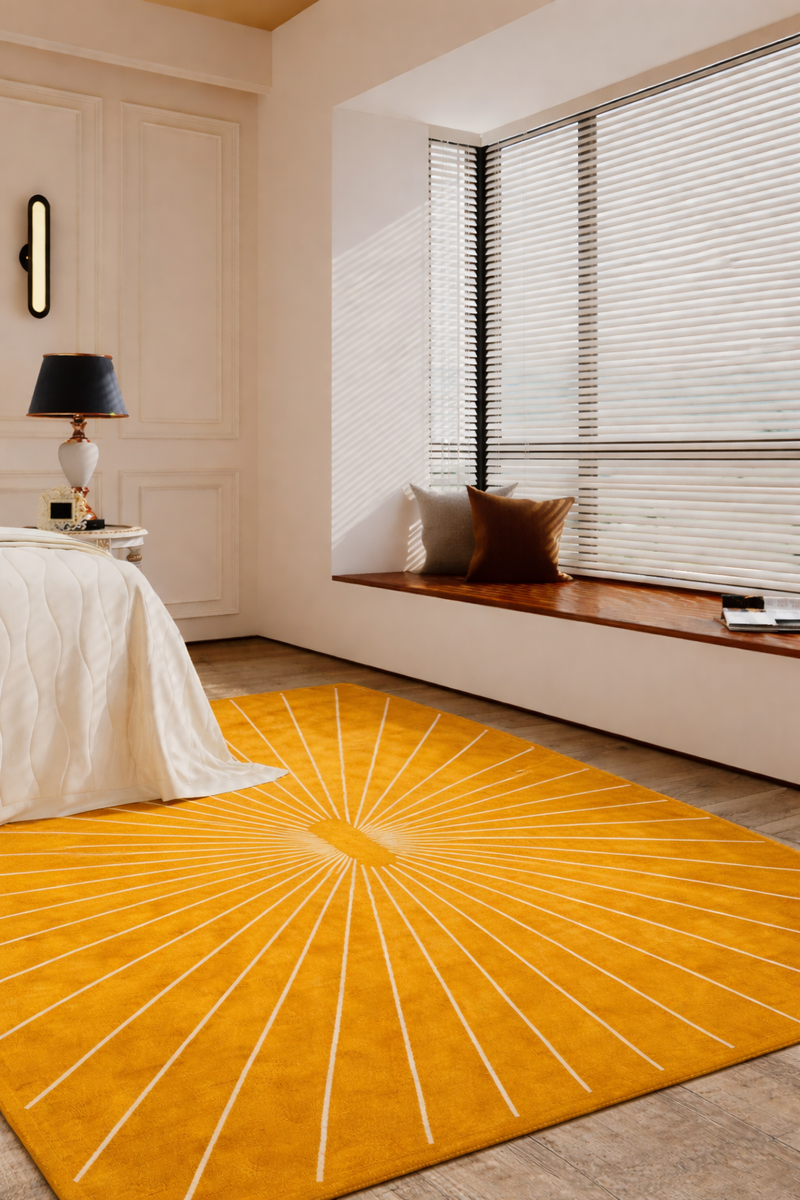 Designer Teppich - WarmEmbrace - rechteckig