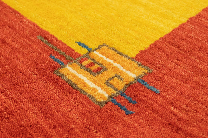 Gabbeh Teppich Barossa - Wollteppich
