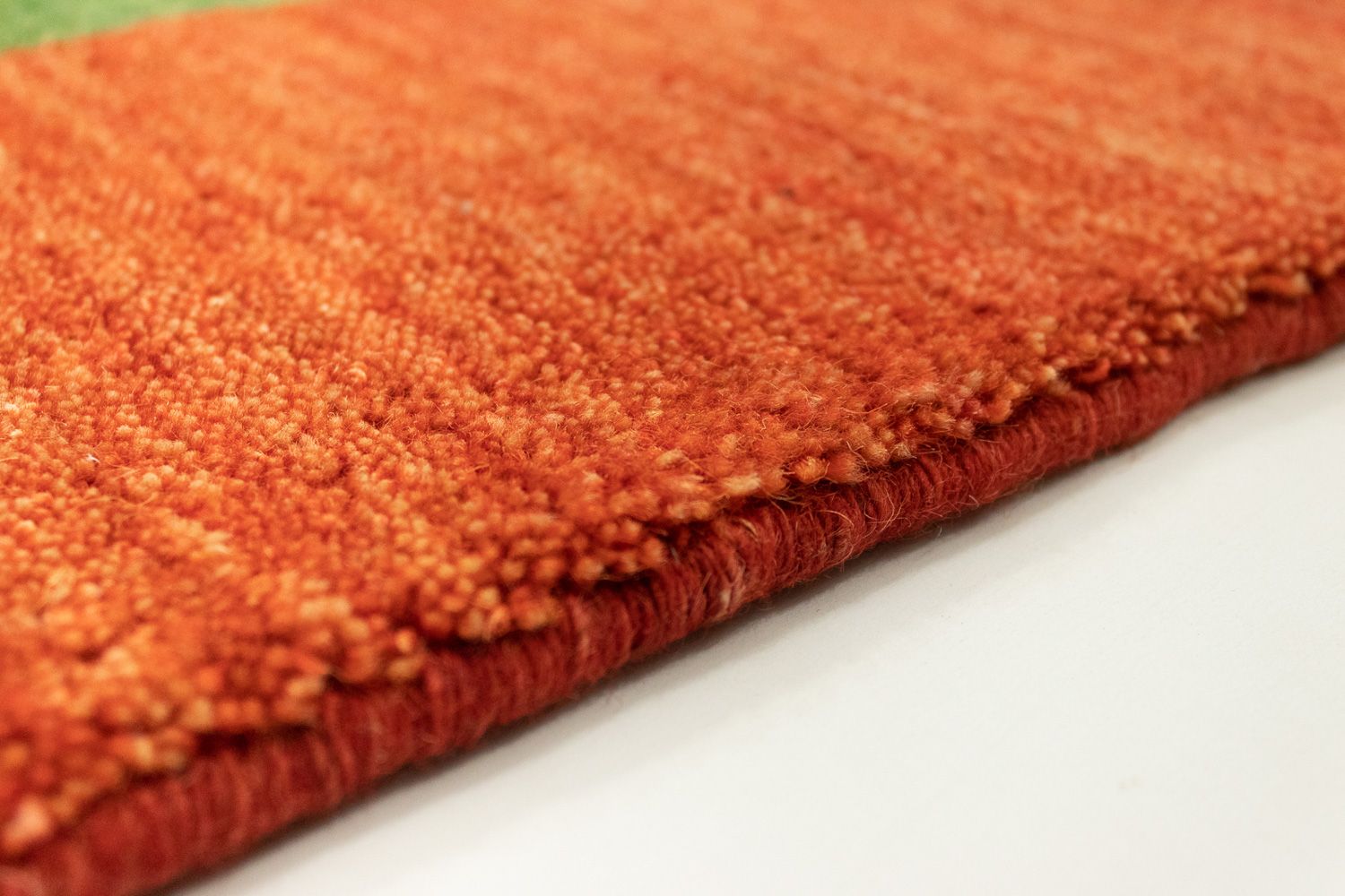 Gabbeh Teppich - Indus 200 x 80 cm - grün