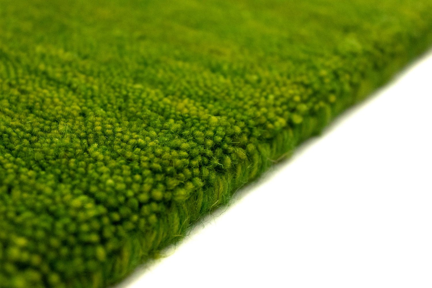 Gabbeh Teppich - Indus 240 x 80 cm - grün