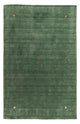 Gabbeh Teppich - Softy 160 x 90 cm - dunkelgrün
