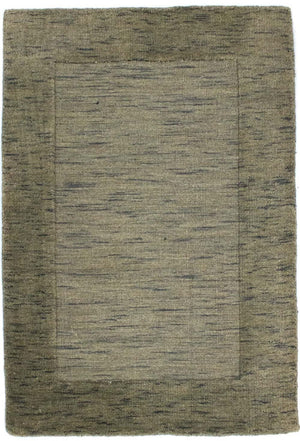 Wollteppich 90 x 60 cm Fußmatte