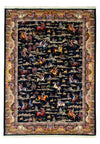 Perserteppich Manucher - Rechteckig / Schwarz / 250 x 350 cm Rechteckig