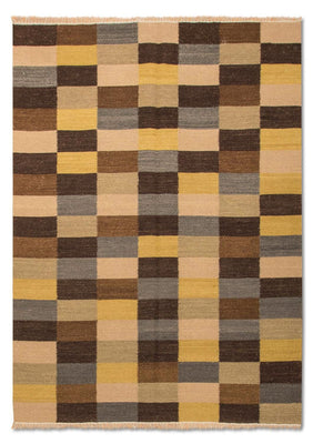 Kelim Teppich - Trendy 200 x 140 cm - mehrfarbig