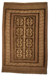 Kelim Teppich Old 183x280cm - Rechteckig / Braun / 183 x 280 cm Rechteckig