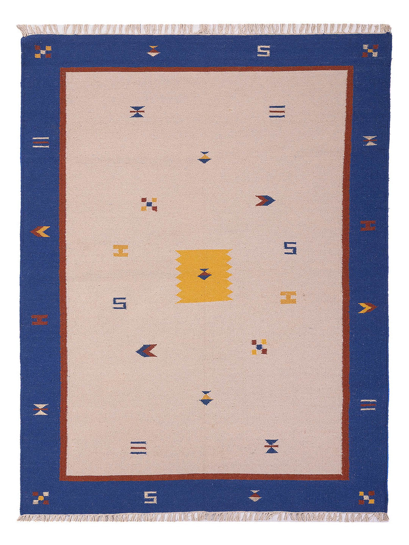 Kelim Teppich - Trendy - 240 x 170 cm - beige