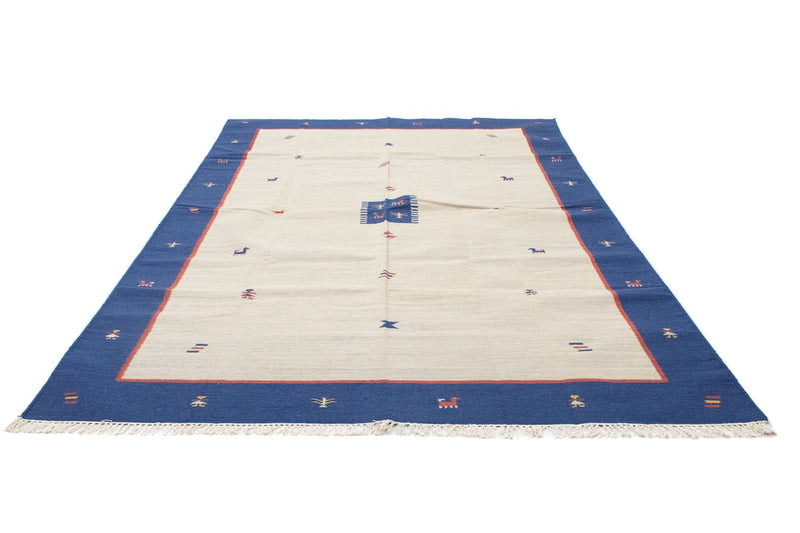 Kelim Teppich - Trendy 300 x 200 cm - beige