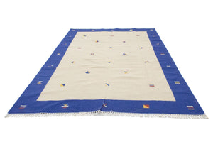 Kelim Teppich - Trendy 300 x 200 cm - beige