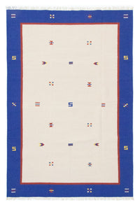 Kelim Teppich - Trendy 300 x 200 cm - beige