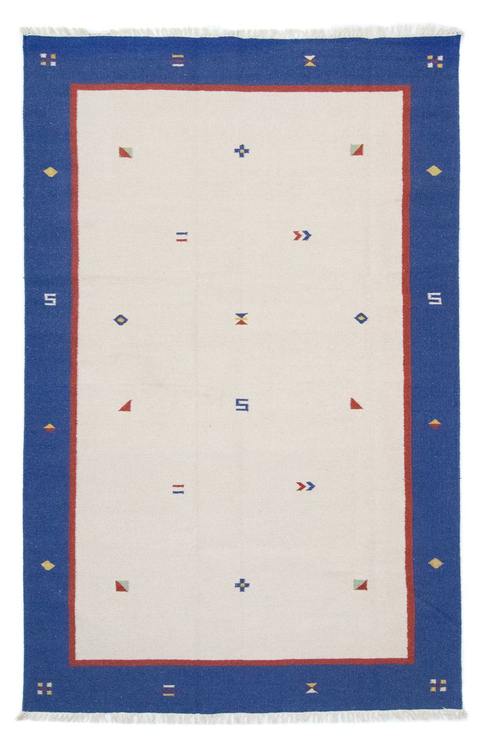 Kelim Teppich - Trendy 300 x 200 cm - beige