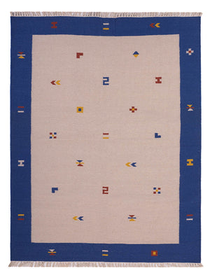 Kelim Teppich - Trendy - 240 x 170 cm - beige