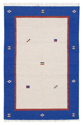 Kelim Teppich - Trendy 180 x 120 cm - beige