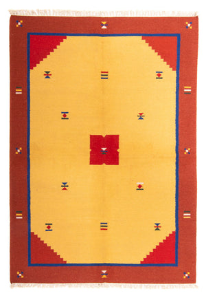 Kelim Teppich - Trendy 240 x 170 cm - gold