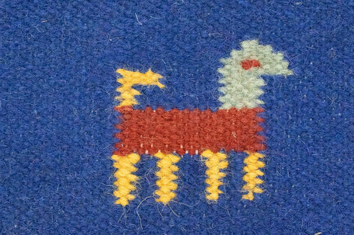 Kelim Teppich - Trendy 200 x 140 cm - blau