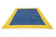 Kelim Teppich - Trendy 300 x 200 cm - blau