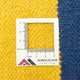Kelim Teppich - Trendy 300 x 200 cm - blau