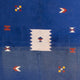 Kelim Teppich - Trendy 240 x 170 cm - dunkelblau