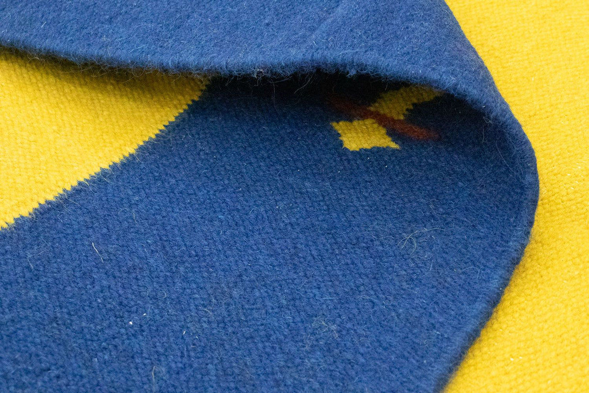 Kelim Teppich - Trendy 300 x 200 cm - gelb