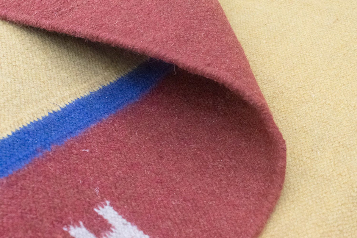 Kelim Teppich - Trendy 200 x 140 cm - gelb