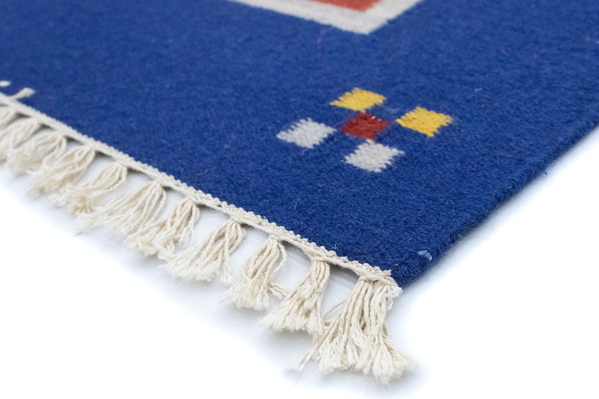 Kelim Teppich - Trendy 200 x 140 cm - rot