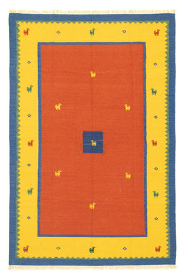 Kelim Teppich - Trendy 300 x 200 cm - orange